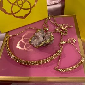 Kendra Scott Goldie set
